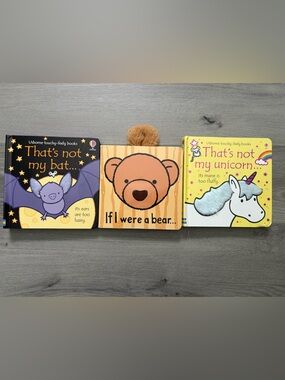 Touch & Feel Books x3